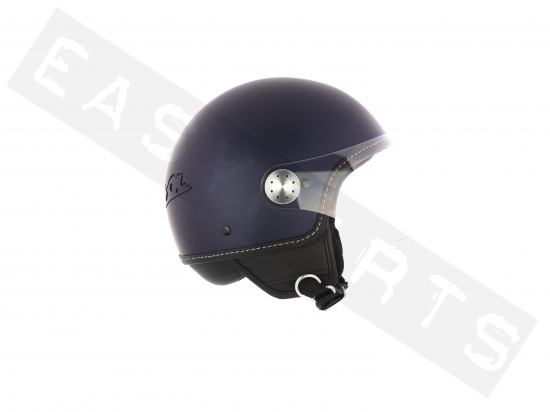 Piaggio Helm Demi Jet VESPA Visor 3.0 Mat Blauw 288/A